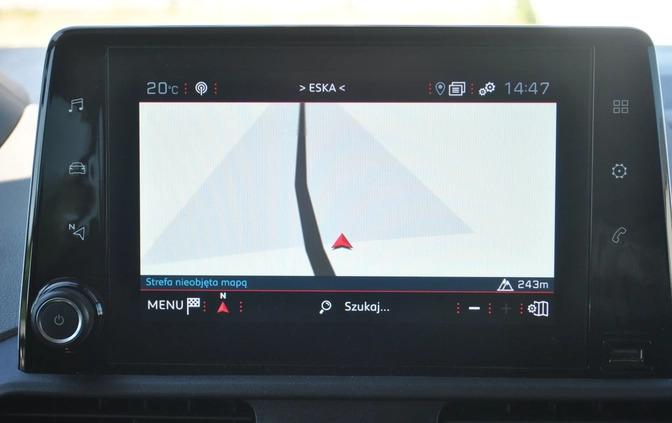 Peugeot Rifter cena 72900 przebieg: 132655, rok produkcji 2019 z Miastko małe 232